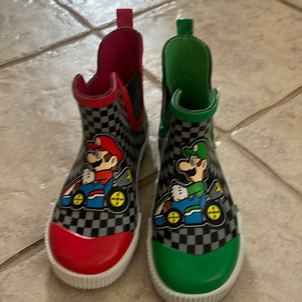 Mario and Luigi Rain Boots